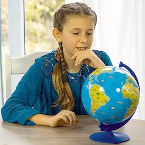 Child's World Map 3D Globe Jigsaw Puzzle - Ravensburger (180 Piece)