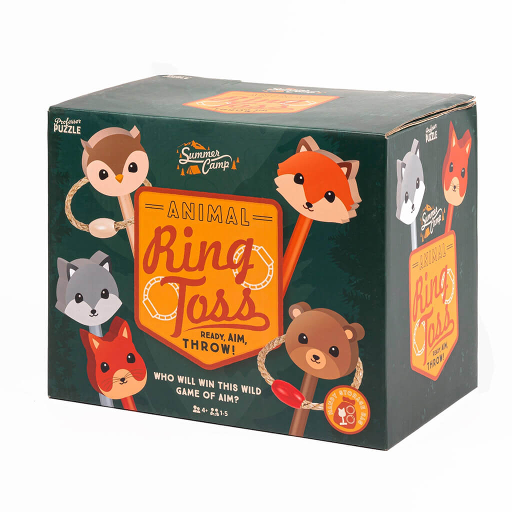 Animal Ring Toss Game - Professor Puzzle