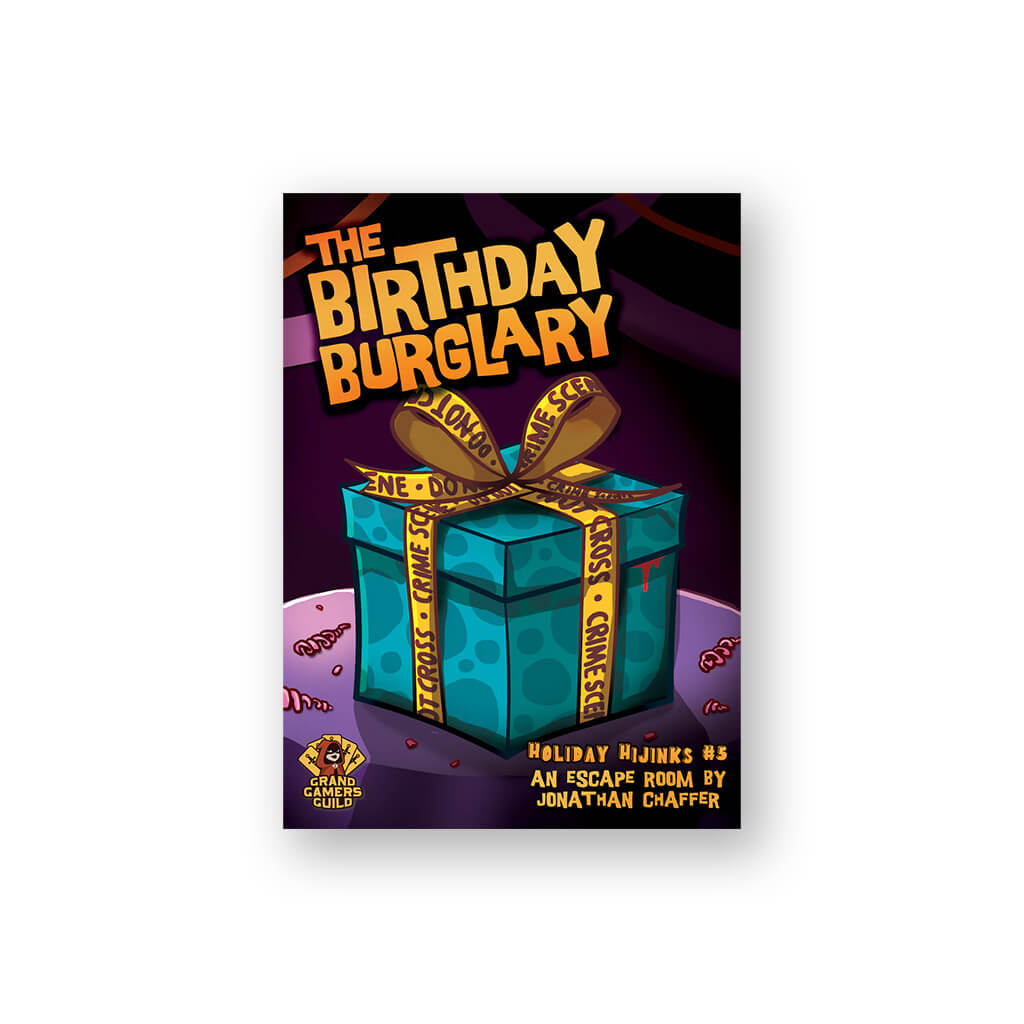 The Birthday Burglary Mini Escape Room Game - Big Potato