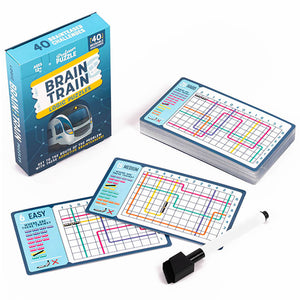 Brain Train Logic Puzzle Cards - Professor Puzzle