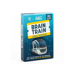 Brain Train Logic Puzzle Cards - Professor Puzzle