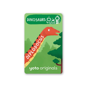 BrainBots: Dinosaurs Collection - Cards for Yoto Player / Mini (8 Cards)