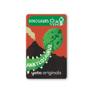 BrainBots: Dinosaurs Collection - Cards for Yoto Player / Mini (8 Cards)