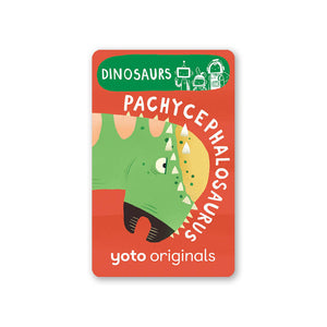 BrainBots: Dinosaurs Collection - Cards for Yoto Player / Mini (8 Cards)