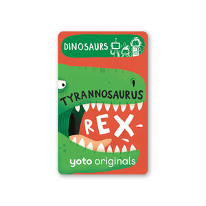 BrainBots: Dinosaurs Collection - Cards for Yoto Player / Mini (8 Cards)