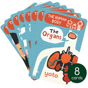 BrainBots: The Human Body - Cards for Yoto Player / Mini (8 Cards)