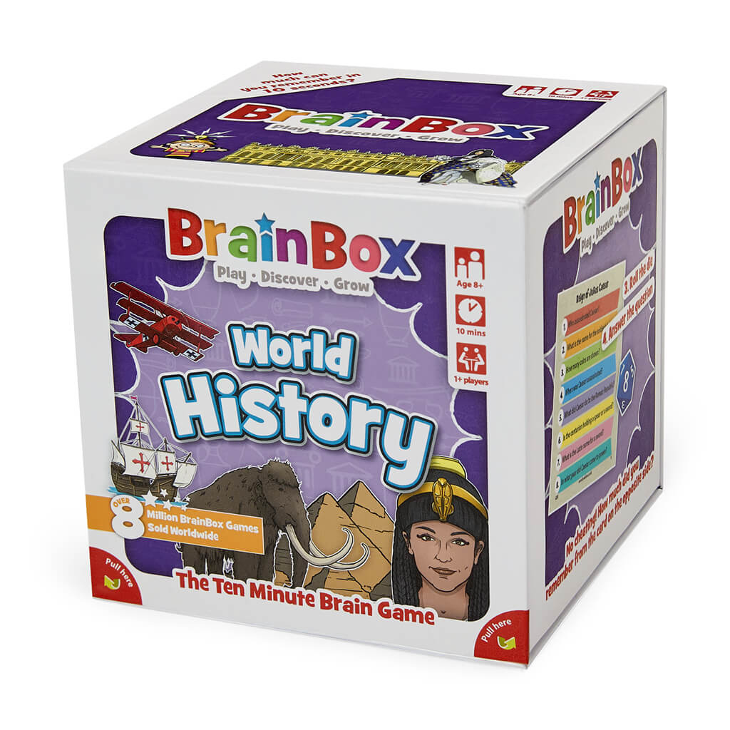 Brainbox: World History Game | Steam Rocket | Fun, Educational Toys & Games