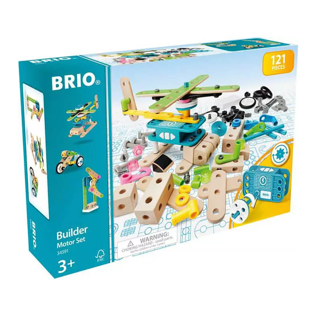 Builder Motor Set (121 Piece) - Brio