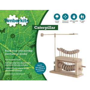 Caterpillar Mechanical Model Craft Kit - Timberkits