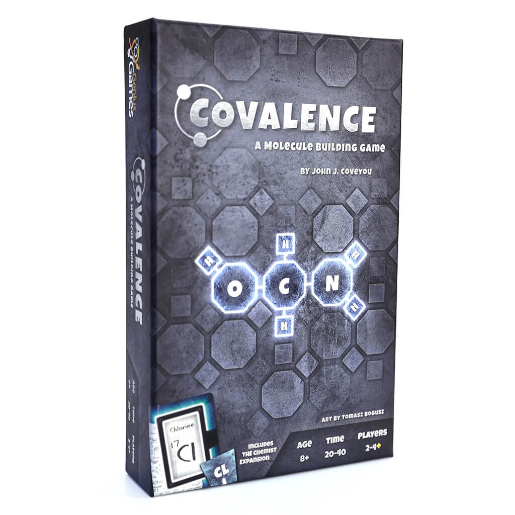 Covalence: A Molecule Building Card Game by Genius Games | Steam Rocket |  Fun, Educational Toys & Games