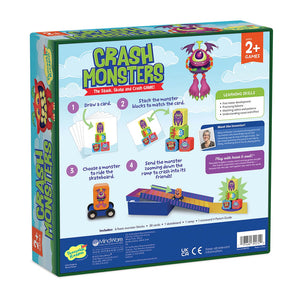 Crash Monsters: The Stack, Skate and Crash Preschool Game - Peaceable Kingdom