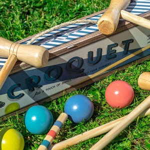 Wooden Croquet Set - Professor Puzzle