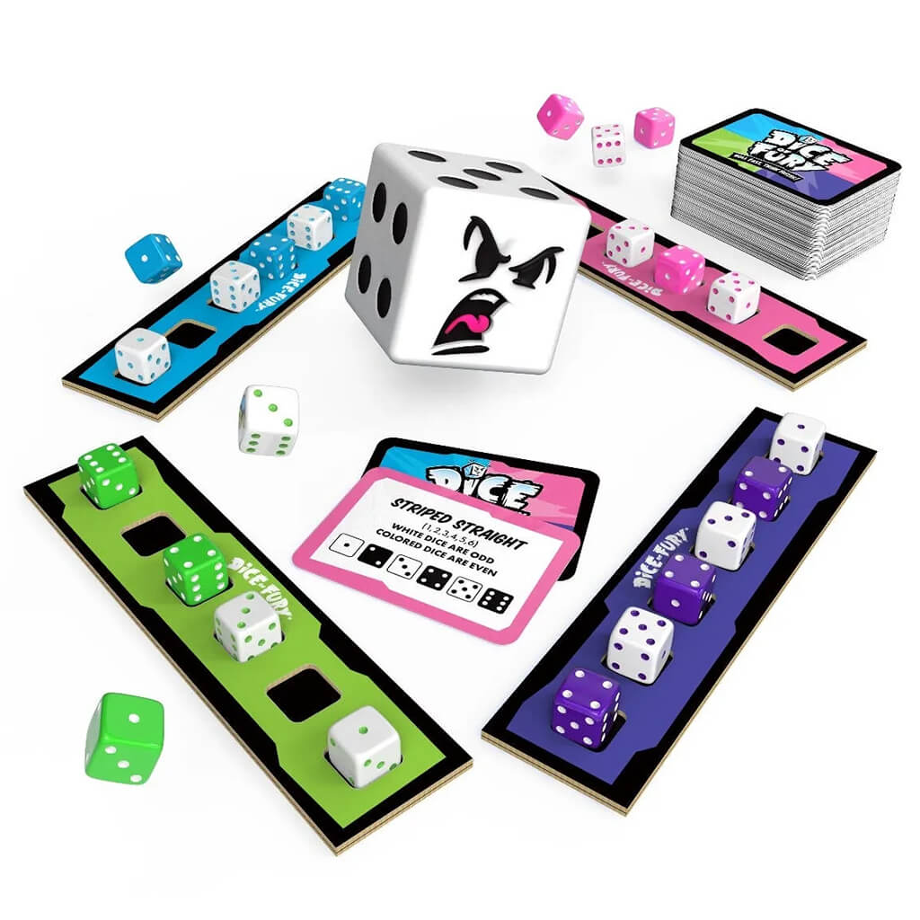 Dice of Fury Maths Game - Learning Resources