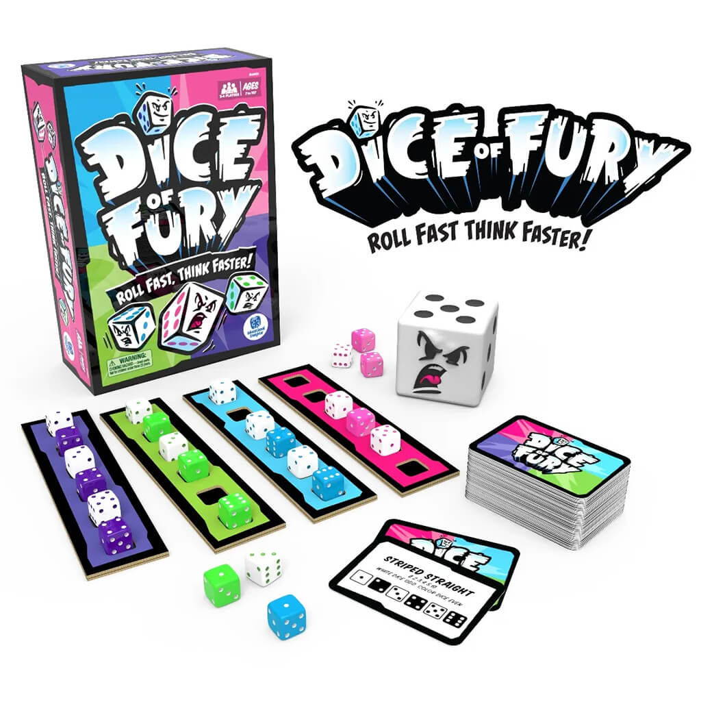 Dice of Fury Maths Game - Learning Resources