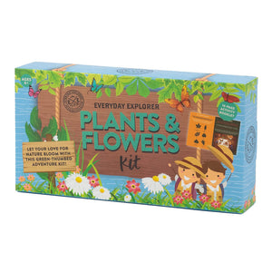 Everyday Explorer Kit with Magnifying Glass: Plants and Flowers - Professor Puzzle