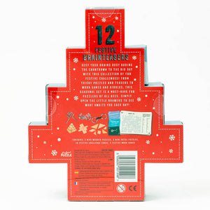 12 Days of Christmas Puzzle Calendar: 12 Festive Brainteasers - Professor Puzzle