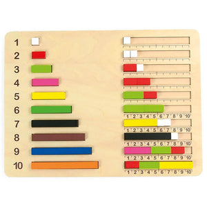 Wooden Arithmetic Bar Boards - Andreu Toys