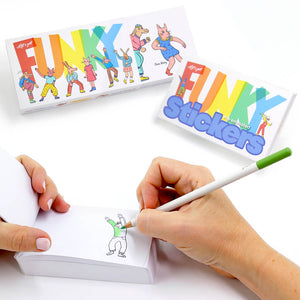 Funky Flipbook with Stickers - Flipboku