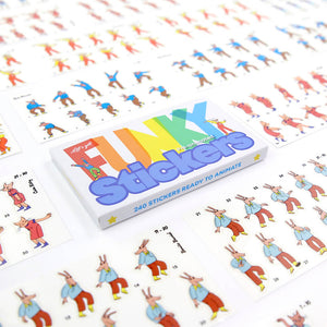 Funky Flipbook with Stickers - Flipboku