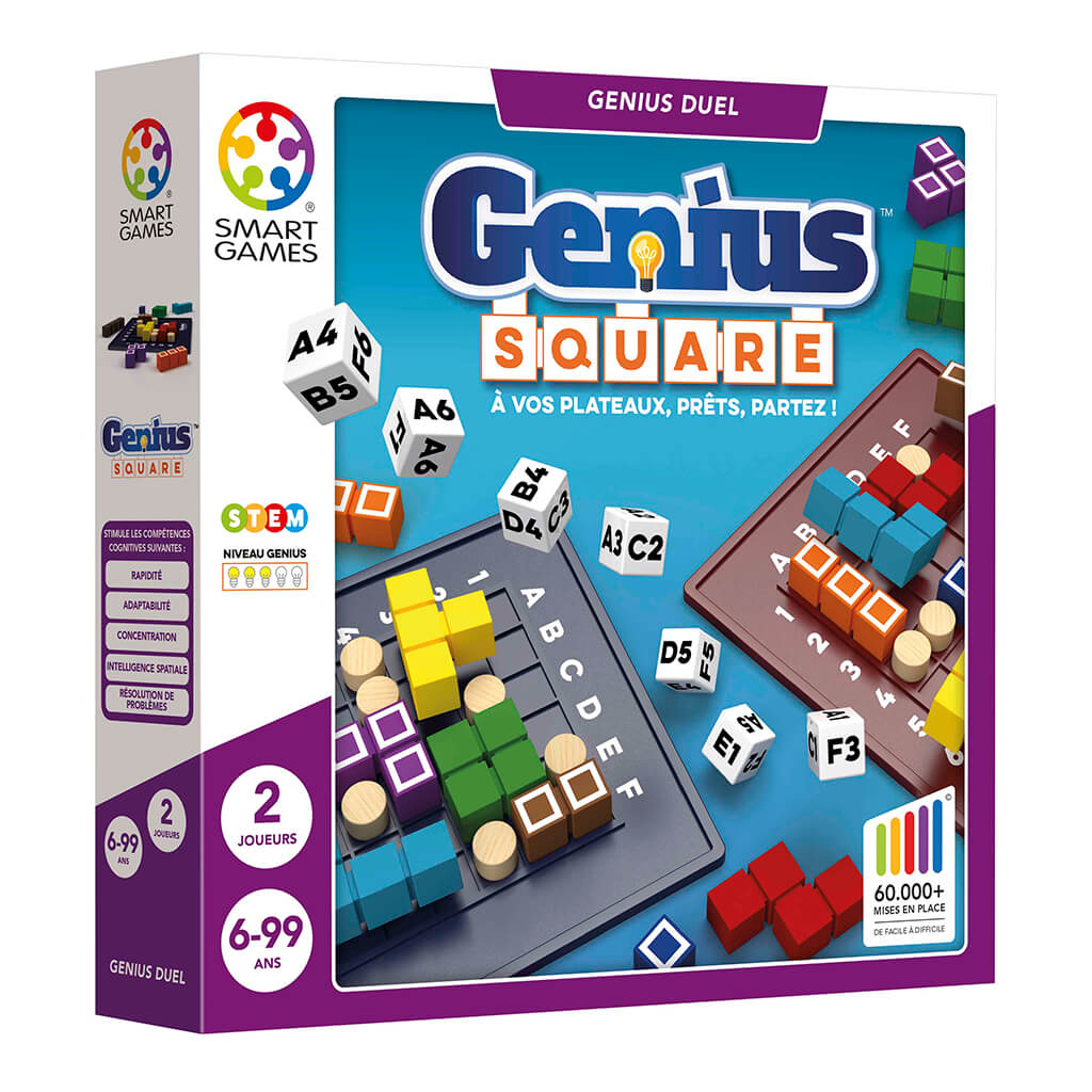 The Genius Square Level 1 Game — Learning Express Gifts