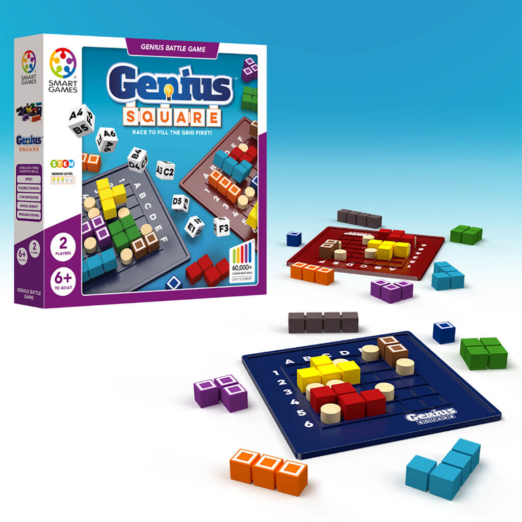 The Genius Square - SmartGames | Steam Rocket | Fun, Educational Toys &  Games