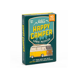 Happy Camper Logic Puzzle Cards - Professor Puzzle