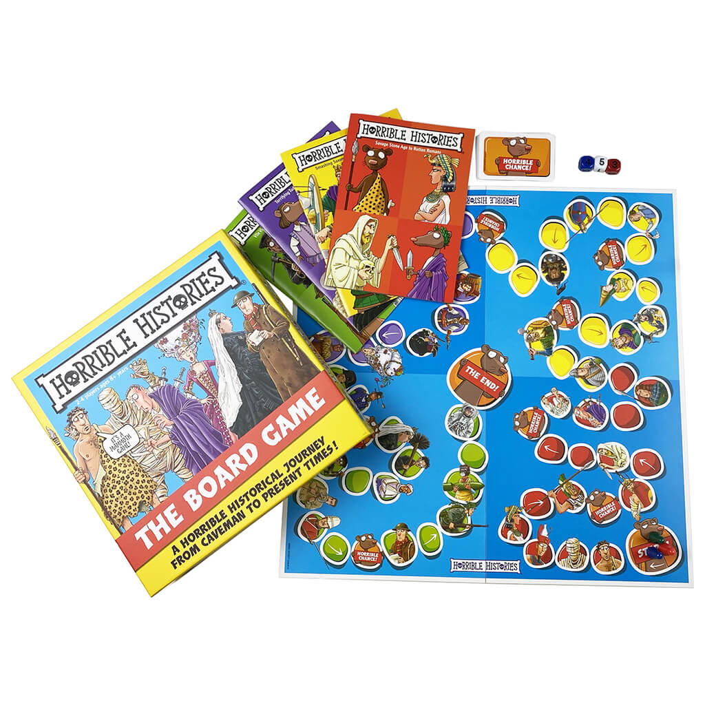 Horrible Histories: The Board Game | Steam Rocket | Fun Educational ...