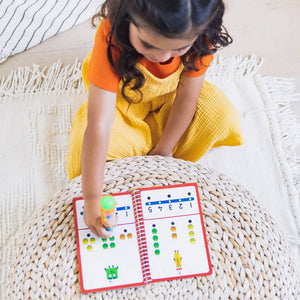 Hot Dots Numberblocks 1-10 Activity Book and Pen - Learning Resources