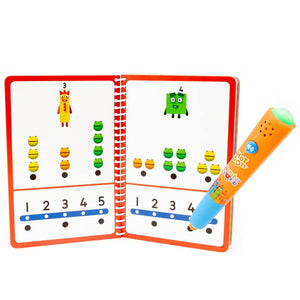 Hot Dots Numberblocks 1-10 Activity Book and Pen - Learning Resources