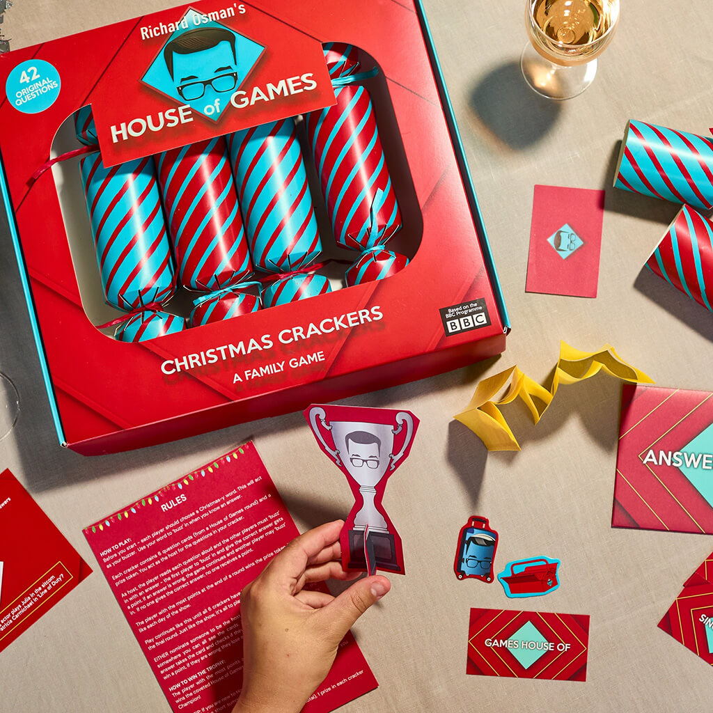 House of Games Christmas Crackers (Set of 6) - Puzzle Post