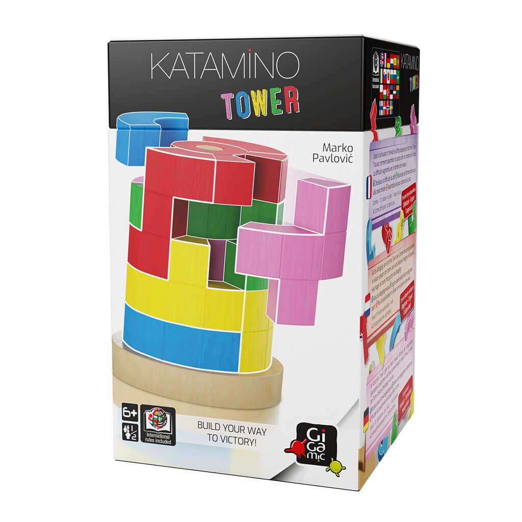 Katamino Tower Logic Puzzle Game - Gigamic