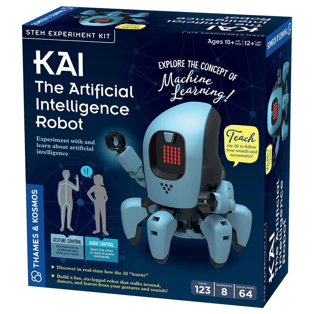 Kai: The Artificial Intelligence Robot | Steam Rocket | Fun Educational  Toys & Games