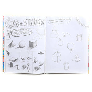 Learn to Draw Book with Melissa Sweet: Experiment with Pattern, Designs, Lettering, Lines, Light & Shadow, Faces, Animals & More - eeBoo