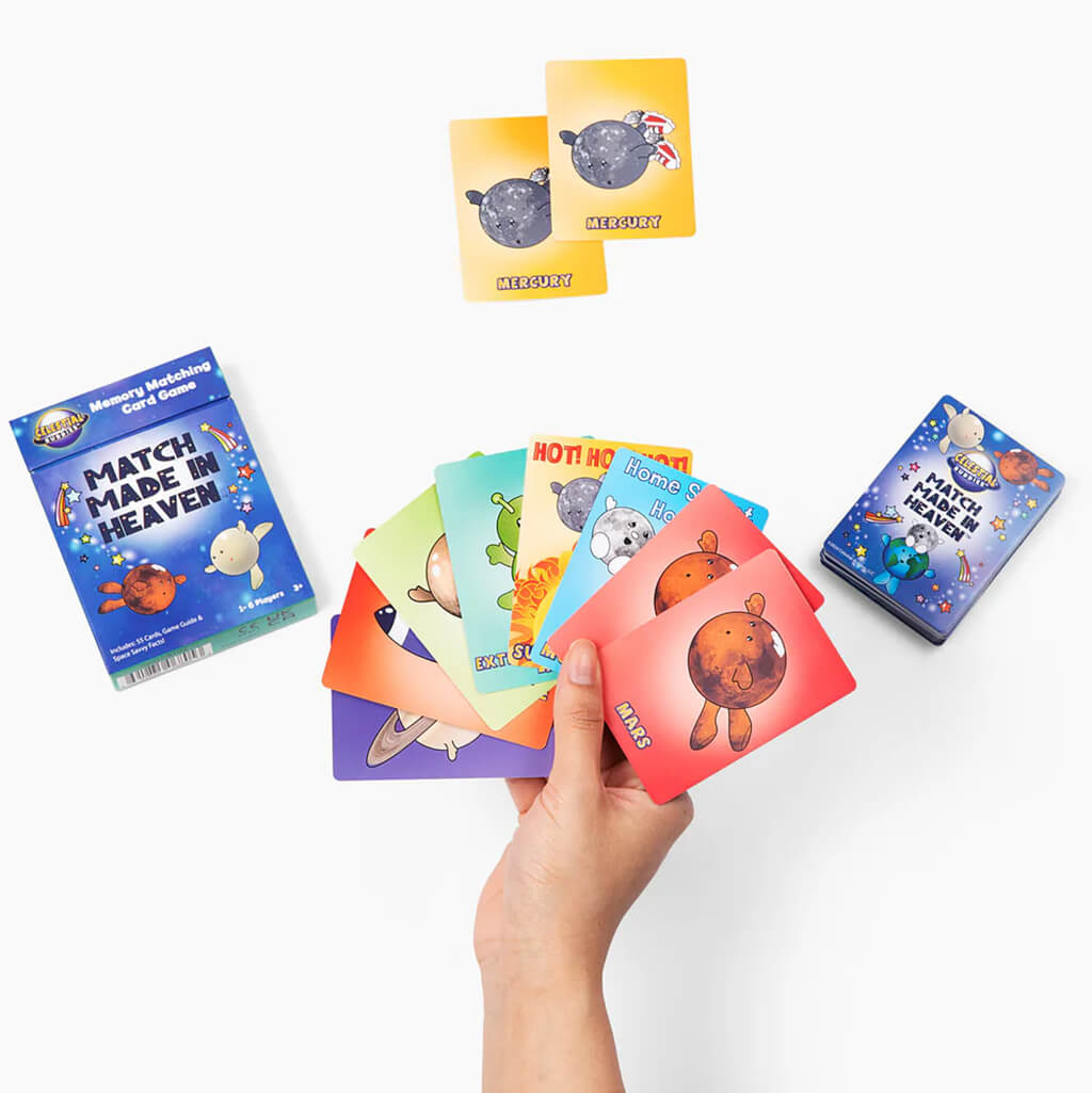 Match Made in Heaven: Memory Matching Card Game - Celestial Buddies