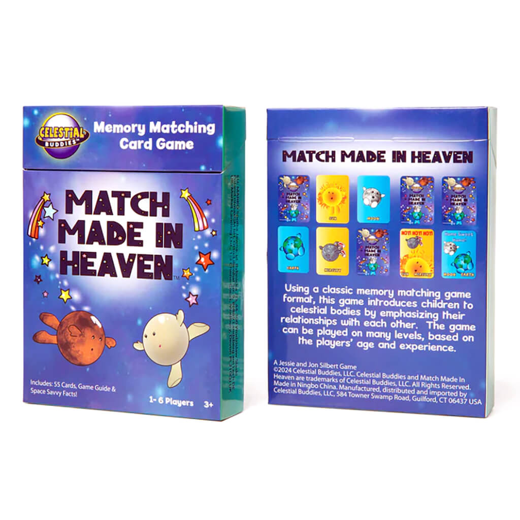 Match Made in Heaven: Memory Matching Card Game - Celestial Buddies