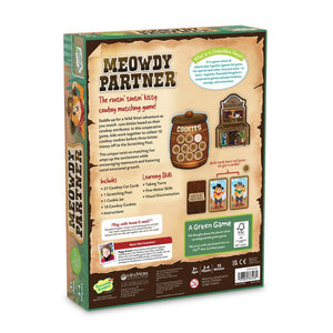 Meowdy Partner Cooperative Board Game - Peaceable Kingdom