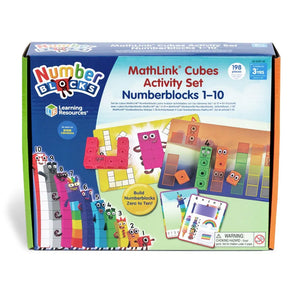 Numberblocks Mathlink Maths Cubes 1-10 Early Years Activity Set - Learning Resources