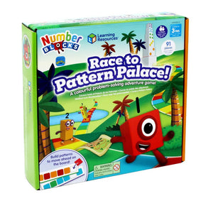 Numberblocks Race to Pattern Palace Game - Learning Resources