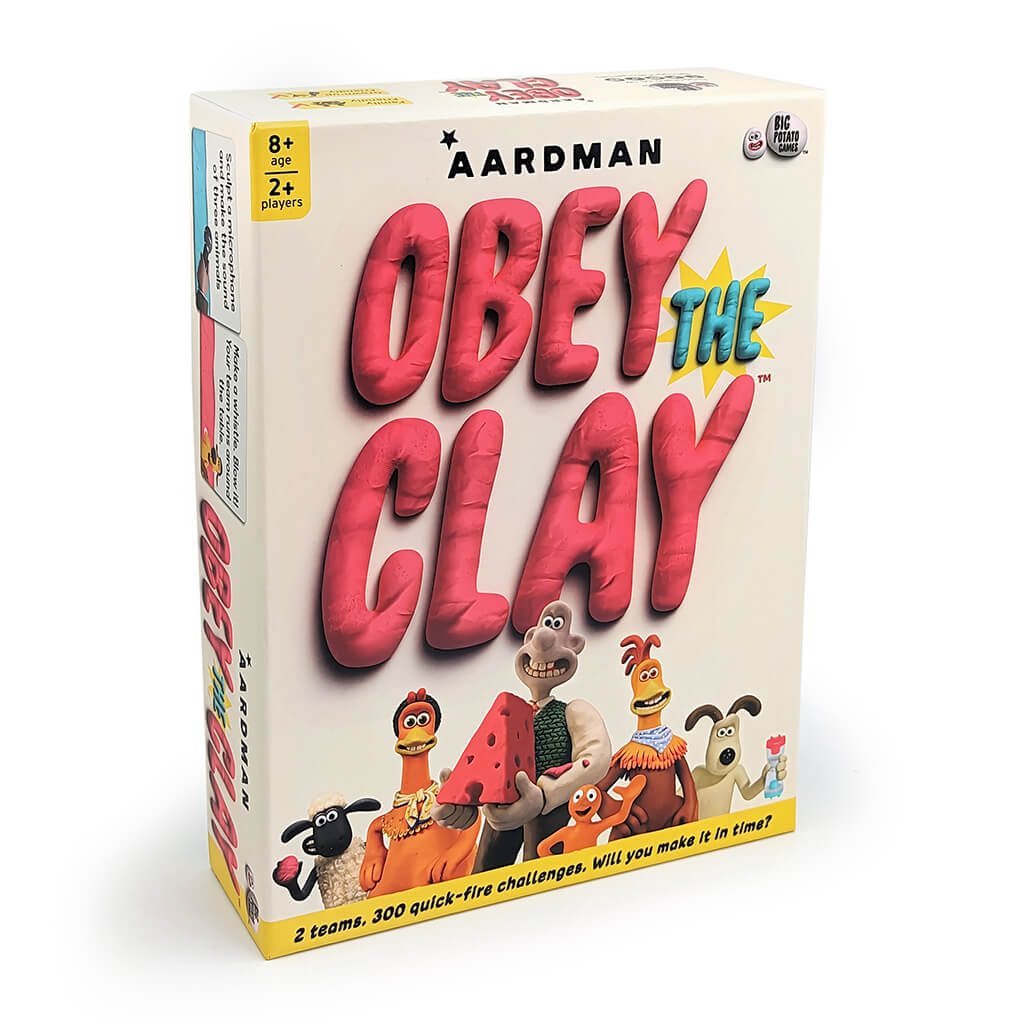 Obey the Clay: A Clay-Tastic Party Game from Aardman - Big Potato