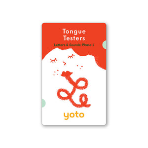 Phonics: Letters and Sounds Phase 1: Cards for Yoto Player / Mini (7 Cards)