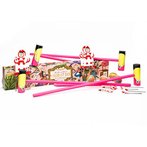 Queen of Hearts' Flamingo Croquet Set - Professor Puzzle