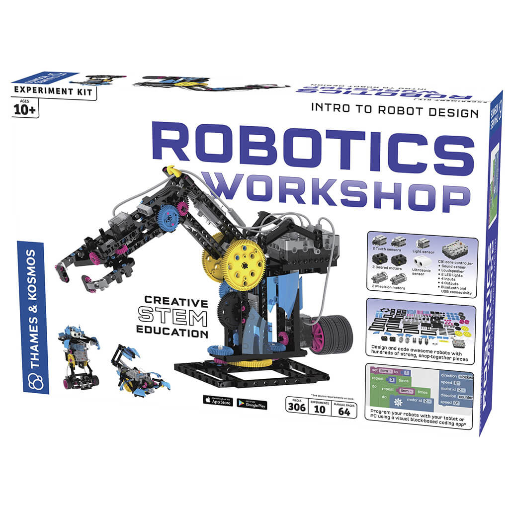 Robotics Workshop: Intro to Robot Design Experiment Kit - Thames & Kosmos