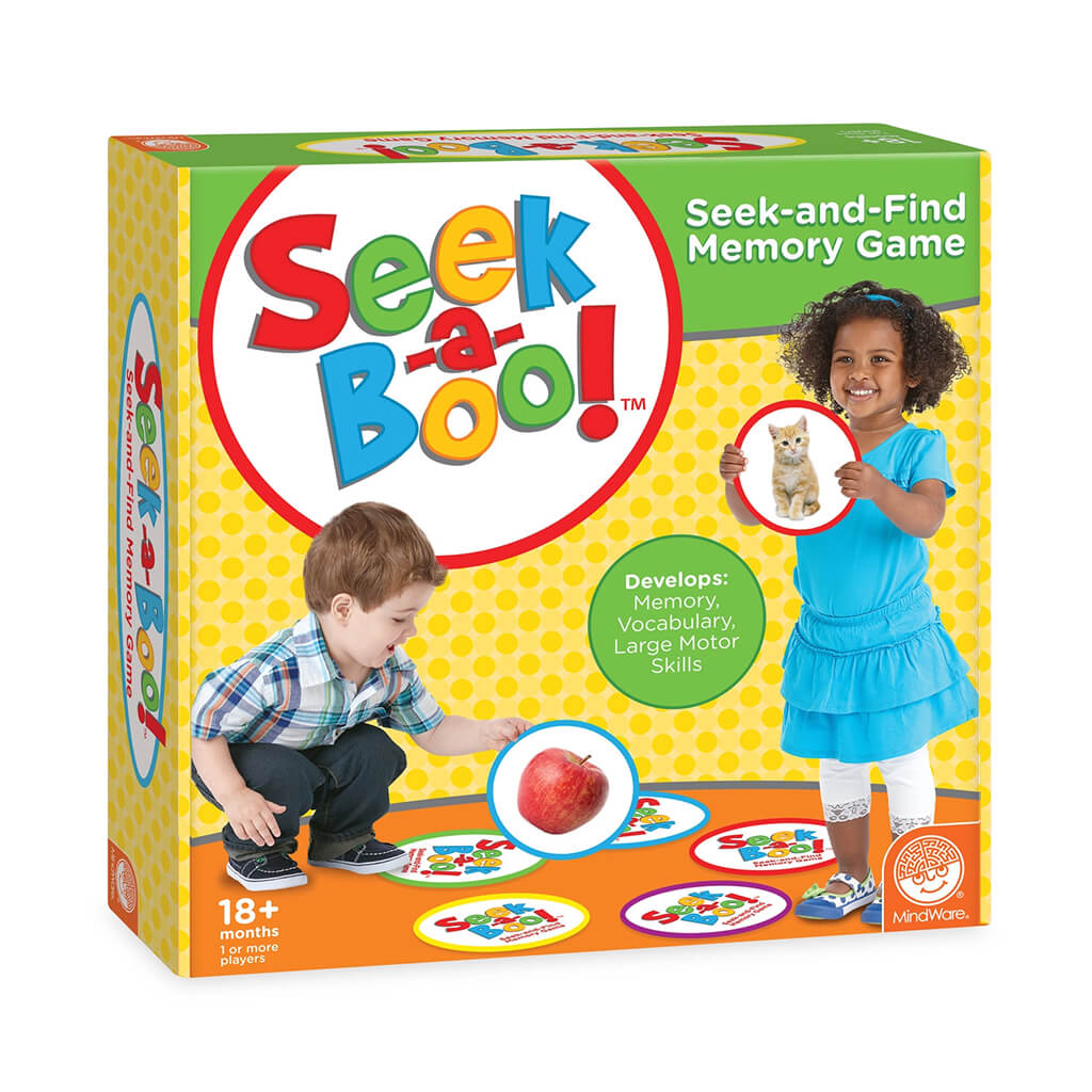 Seek-a-Boo: Seek and Find Memory Game - Mindware