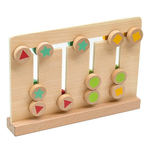 Wooden Sliding Logic Puzzle Game - Andreu Toys