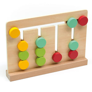 Wooden Sliding Logic Puzzle Game - Andreu Toys