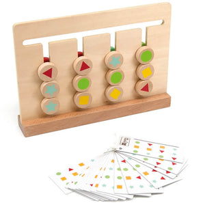 Wooden Sliding Logic Puzzle Game - Andreu Toys