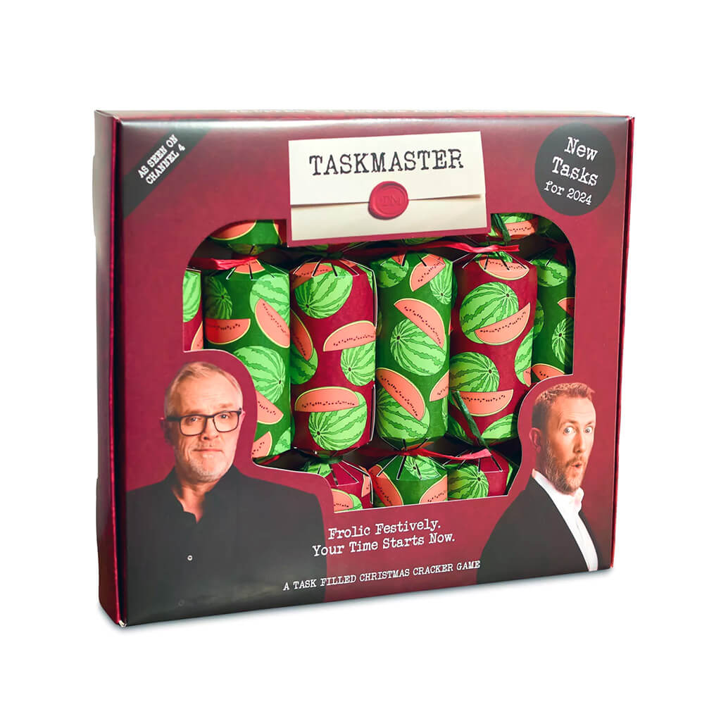 Taskmaster Christmas Crackers 2024 (Set of 6) - Puzzle Post