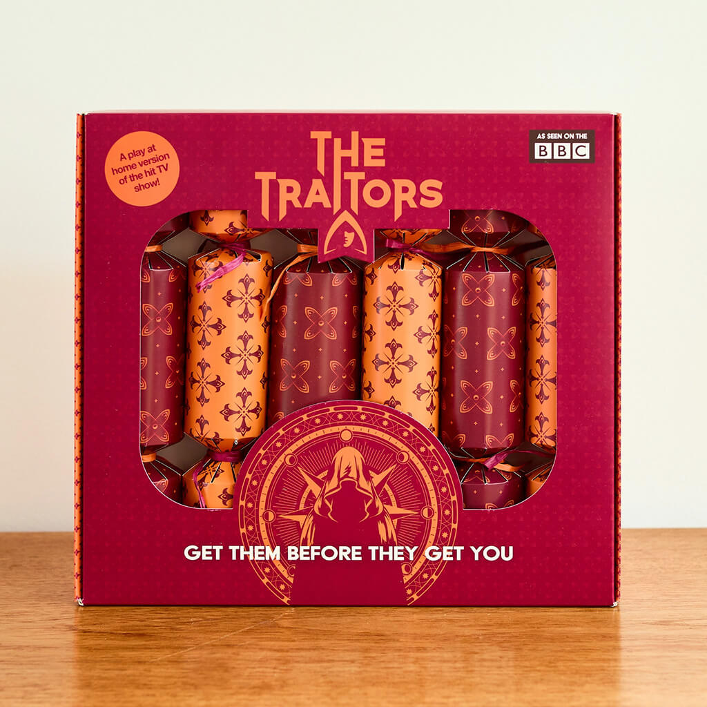 The Traitors Christmas Crackers (Set of 6) - Puzzle Post