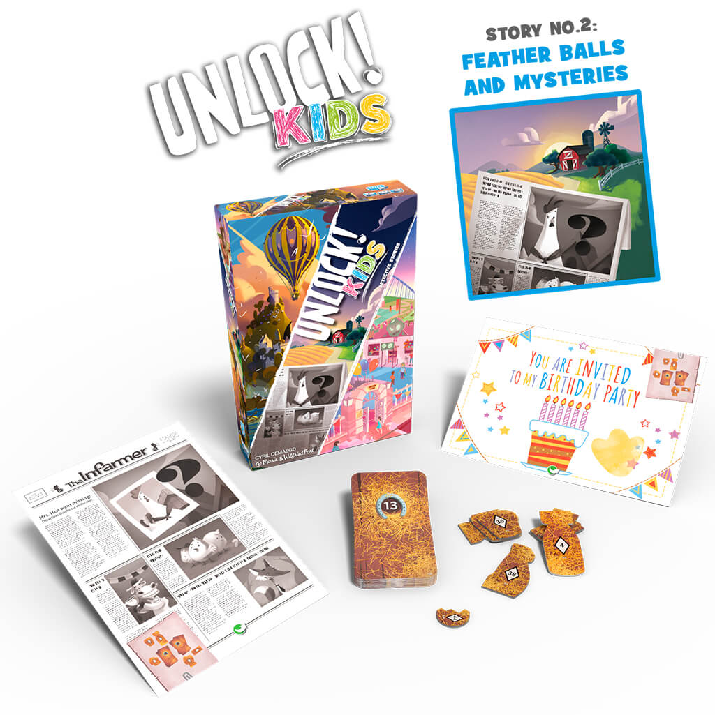Escape-Spiel auch für die Jüngsten - Unlock! Kids: Detektivgeschichten von  Space Cow (Rezension)