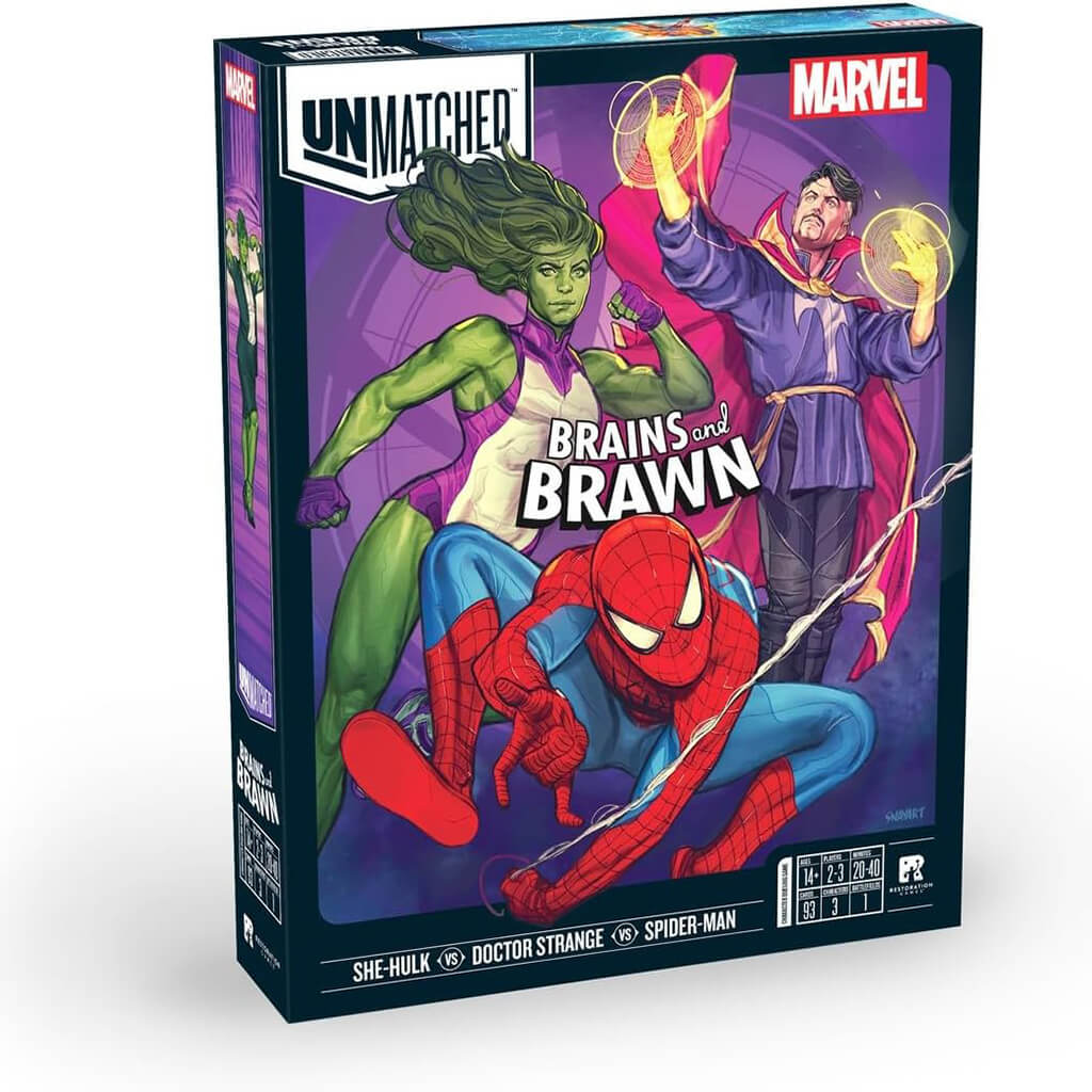 Unmatched: Brains and Brawn (Marvel) | Steam Rocket | Fun, Educational Toys  & Games